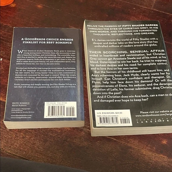 Fifty Shades of Grey and Darker Books - Picture 2 of 2